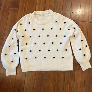 Madewell polka dot sweater